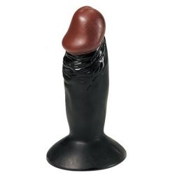 Dildo SHINY SHANK OPAL čierne