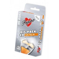 Kondóm Pepino SAFE PLUS 12 ks