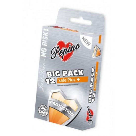 Kondóm Pepino SAFE PLUS 12 ks
