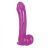 Dildo fialové JOLLY buttcock