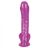 Dildo fialové JOLLY buttcock
