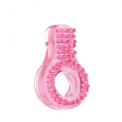 Krúžok na penis SUPER STRETCH pink