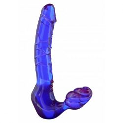 Dildo dvojité ToyJoy BEND OVER BOYFRIEND purple