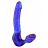 Dildo dvojité ToyJoy BEND OVER BOYFRIEND purple