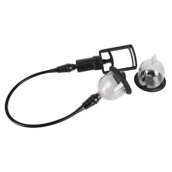 Prísavky na bradavky BAD KITTY Vibrating Nipple Cups