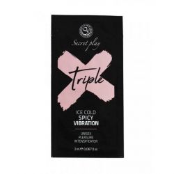 Gél SECRET PLAY TRIPLE X Monodose 2 ml