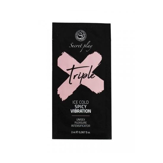 Gél SECRET PLAY TRIPLE X Monodose 2 ml
