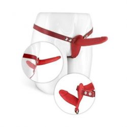 Nasadzovací penis NMC SEX COMPANION DUAL CLIMAX red
