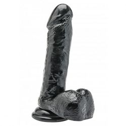 Dildo ToyJoy 7 Inch with BALLS black