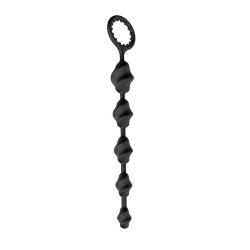 Korále análne DREAM TOYS TWISTED BEADS black