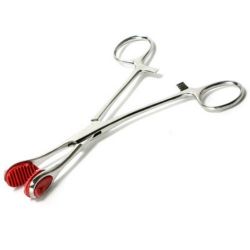Kliešte Master Series Forceps With Rubber Tips