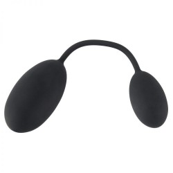 Vaginálne a análne guličky GoGaS Pussy + Ass Balls black