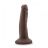 Dildo BLUSH DR. SKIN 5.5INCH COCK WITH SUCTION cup brown
