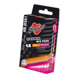 Kondóm Pepino DOUBLE MIX PACK 12 ks