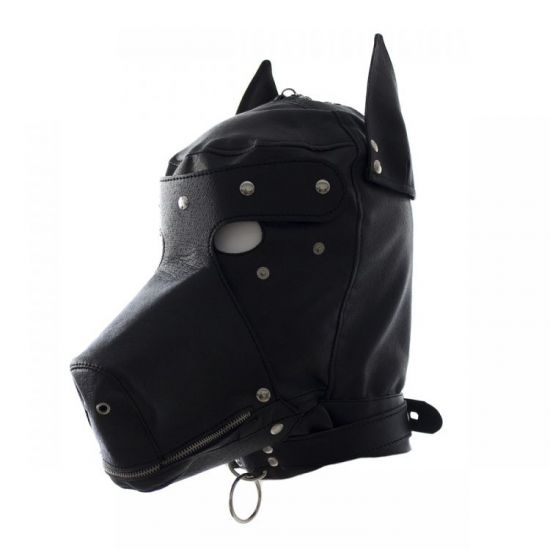 Maska Dog Cosplay s odopínacím ňufákom