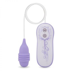 Vibračné vajíčko Vibe Therapy DEDUCE purple white