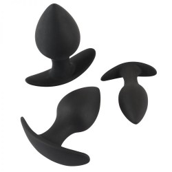 Kolík análny Black Velvets 3 piece Anal Trainer Set