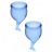 Menštruačné kalíšky SATISFYER FEEL SECURE Menstrual CUP blue