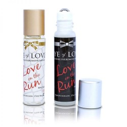 Sada mini roll-on parfumov Eye of Love REBEL men / Seduce woman 2x5 ml