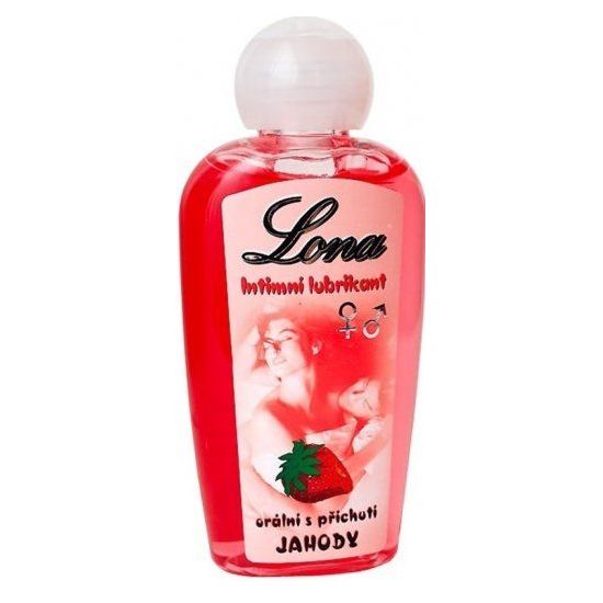Lona intimní lubrikant orální s příchutí jahody 130ml