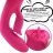 VIBRÁTOR PUSH IT RABBIT ROSE RED