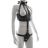 Kožené body Bad Girl BDSM pro dominu