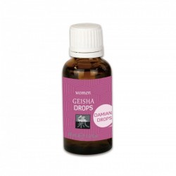 Kvapky HOT Shiatsu Geisha Drops 30 ml
