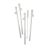 Sada sklenených slamiek Glass Drinking Straw Willy