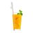 Sada sklenených slamiek Glass Drinking Straw Willy