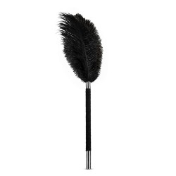 Dráždidlo perové Blush NOIR SOFT feather tickler black