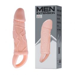 Návlek na penis Breyden Pretty Love, telová farba, 13,5 cm