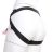 postroj na Easy Strap on Harness, čierny, veľkosť 60 cm až 142 cm