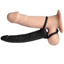 Silicone Fantasy Double Preber, silkonový dvojitý análny kolík