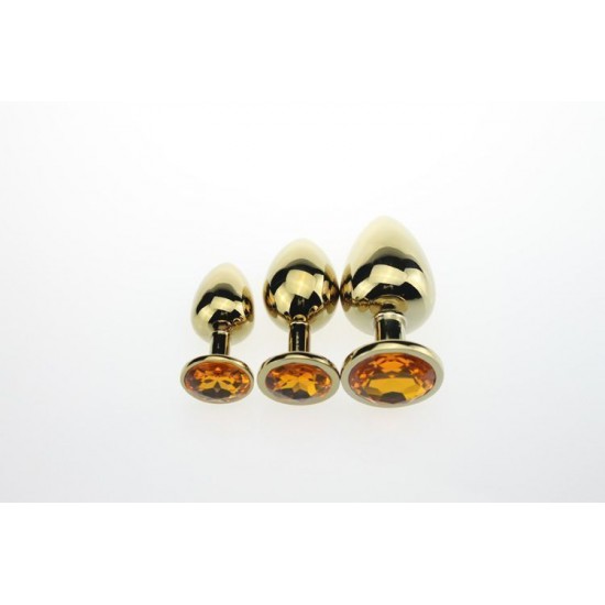 Kolík análny JEWELLERY PLUG Jewellery in Gold