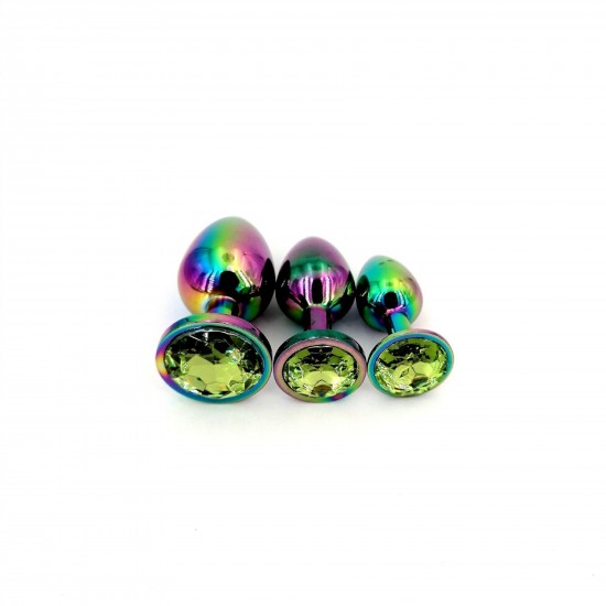 Kolík anální multicolor plug