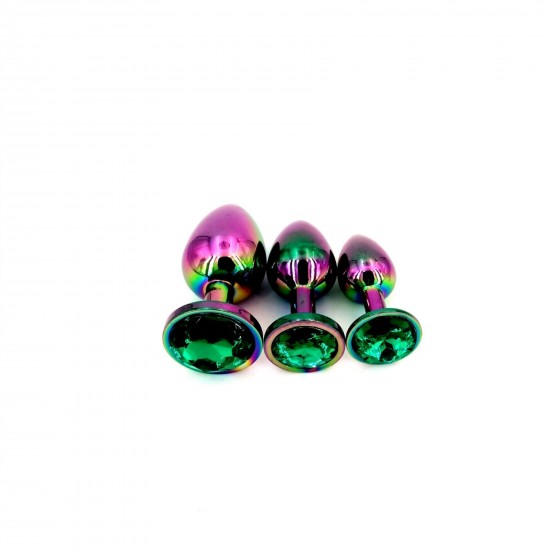 Kolík anální multicolor plug
