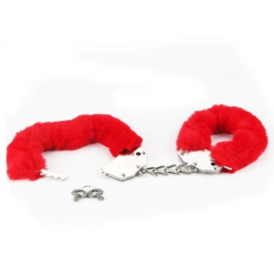 plyšová pouta BDSM Fetish pleasure Fluffy handcuff Lovetoy
