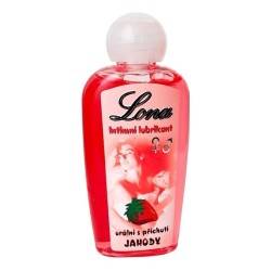 Lubrikačný gel LONA JAHODA 130 ml