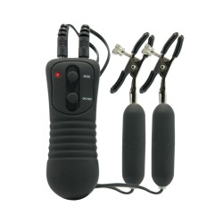 Štipce na bradavky VIBRATING NIPPLE CLAMPS