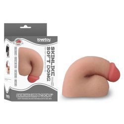 Skinlike soft Dong, mäkké dildo pre realistické vydutie 12,7 cm