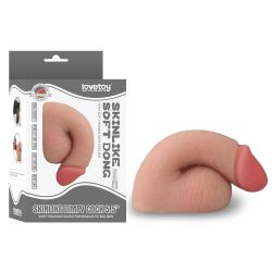 Skinlike soft Dong, mäkké dildo pre realistické vydutie 14 cm