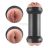 Training Master, obojstranný masturbátor pre mužov, Stroker - vagína a anál, 21 cm