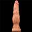 Votrelec, dvojvrstvové silikónové dildo, dĺžka 24cm