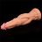 Votrelec, dvojvrstvové silikónové dildo, dĺžka 24cm