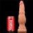 Votrelec, dvojvrstvové silikónové dildo, dĺžka 24cm