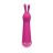 Fashion Succubi Vibrační dildo, Zajíčkova hůlka s bílými kamínky kolem základny, Design USA