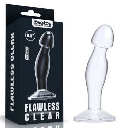 Dildo na bod G a análne hrátky pre ženy a mužov, Flawless Clear