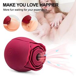 Womanizer na clitoris a prsné pradavky Flower vibrator Rose Shape