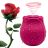 Womanizer na clitoris a prsné pradavky Flower vibrator Rose Shape