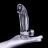 RIKI transparentné dildo s prísavkou 16 cm